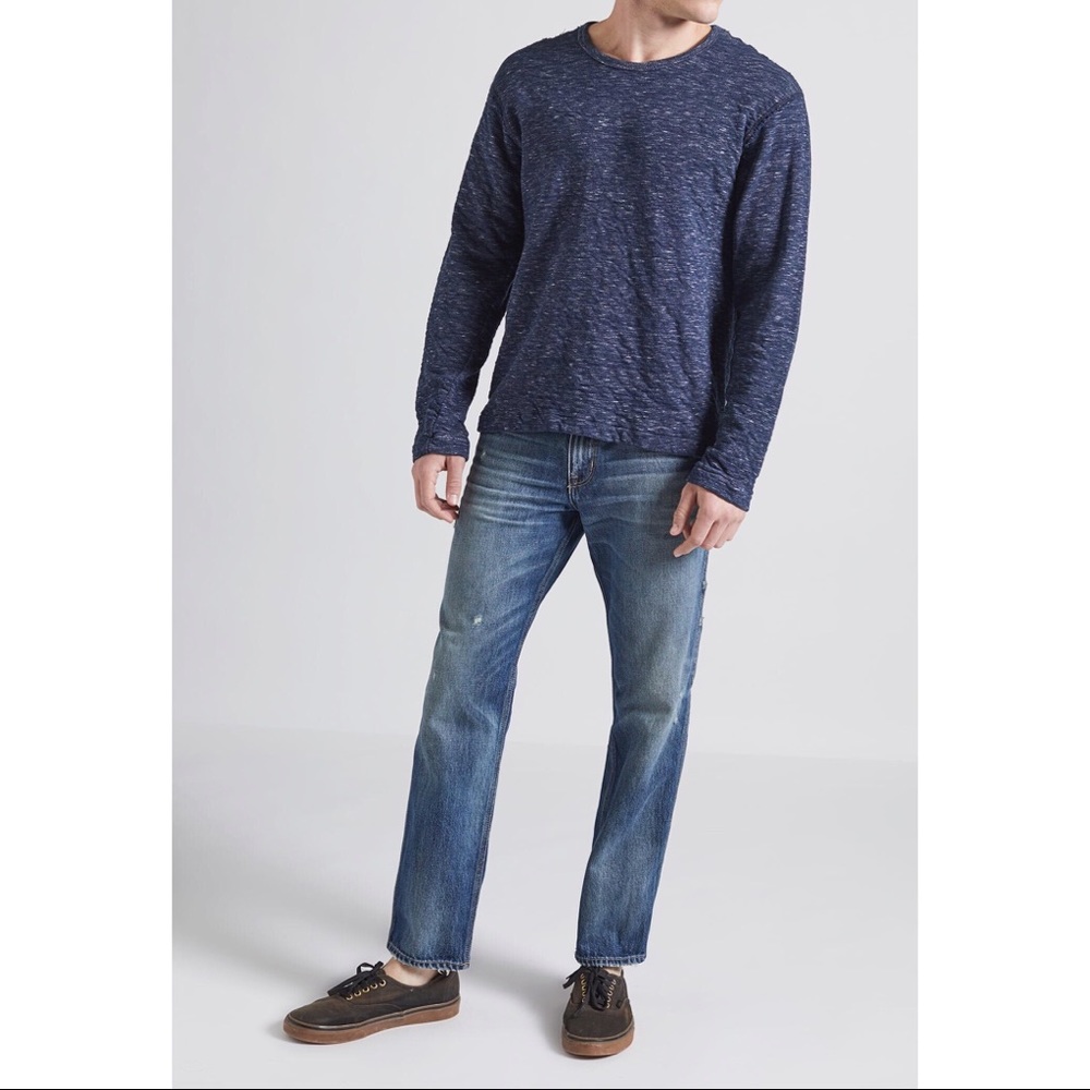 Current/Elliott Long Sleeve Crewneck